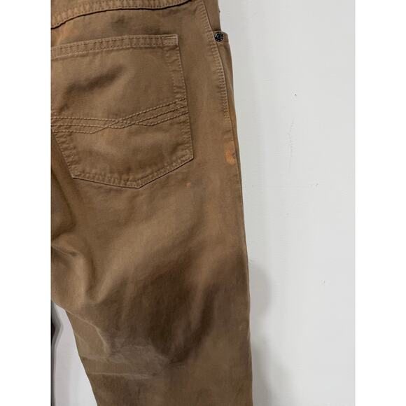 Ariat M4 Brown Low Rise Bootcut men's jeans 32x34 cowboy western ranch - Picture 5 of 9